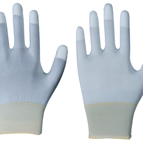 Solidstar 1328 Fine knit glove with fingertips with PU coating