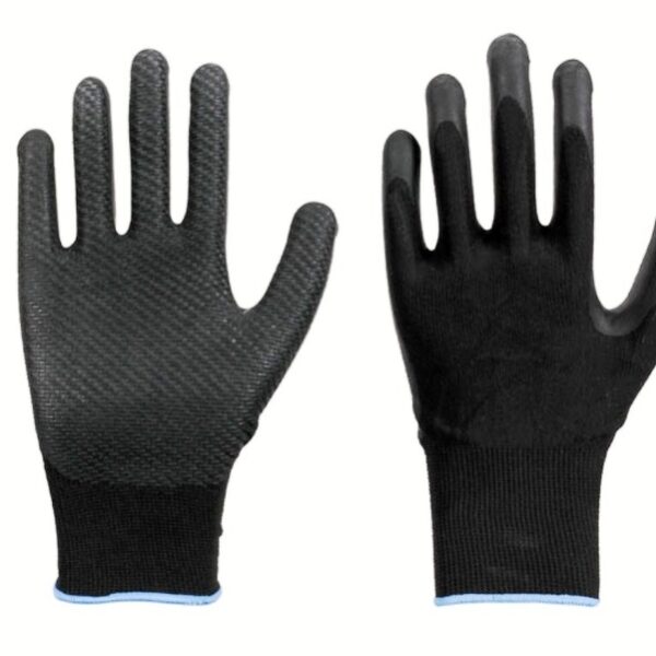Solidstar 1485 Highly elastic polyester fine knit protective gloves