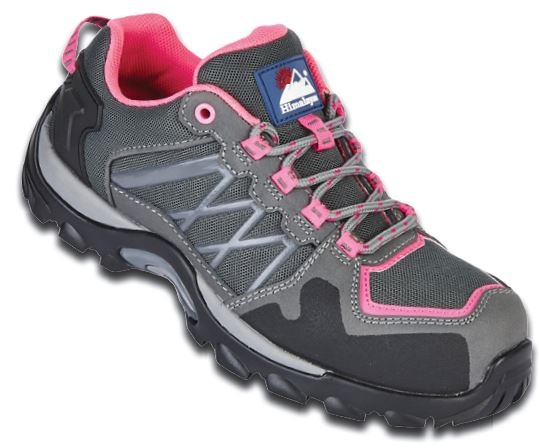 Himalayan 4302 Female safety shoes S1P grey/pink UK sizes 3-8