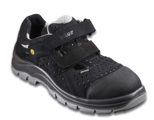 Stabilus 5410 AL SUPERFLEX Safety Sandals S1P black 37-48
