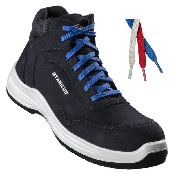 Stabilus 7330 JORDEN MID BLACK Safety shoes S3 black 39-48