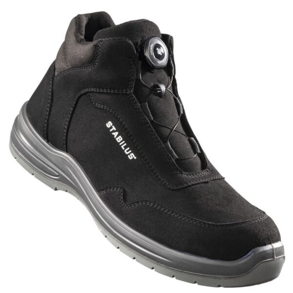 Stabilus 73361 JORDEN MID BLACK TWIST Safety shoes S3