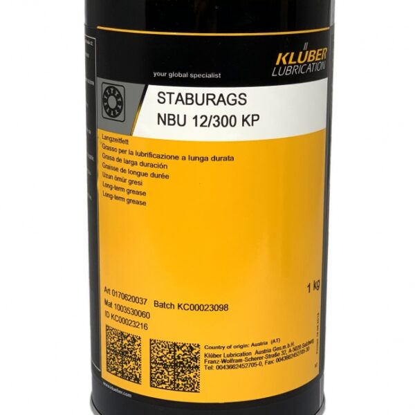 Klüber STABURAGS NBU 12/300 KP Long-term grease for rolling 1kg