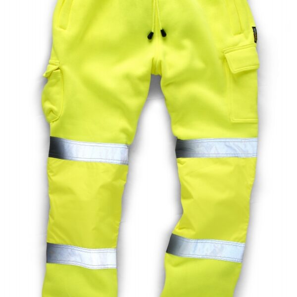 Standsafe HV021 High visibility fleece jogging pants yellow