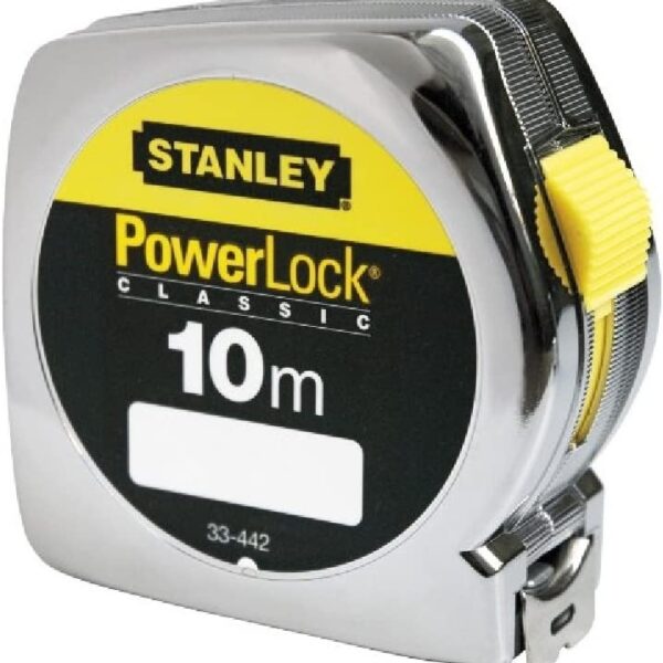 Stanley pocket tape measure PowerLock 10mx25mm, EG II Automatic