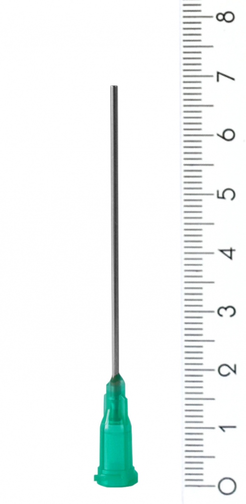 Straight nozzle for torque sealant gun cartridge 7cm Ø0.8mm