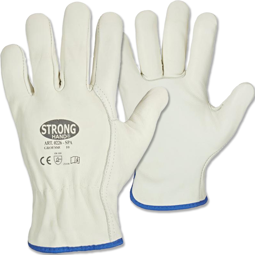 Stronghand 0226 SPA-DRIVER Cowhide napa leather gloves for cold days