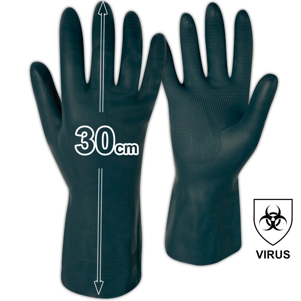 Stronghand 0455 Freeman Neoprene chemical safety gloves 30cm long