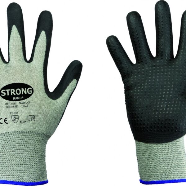 Stronghand 0611 NAIMAN nitrile-nopped assembly, warehouse gloves EN388