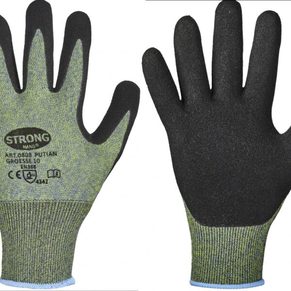 Stronghand 0808 PUTIAN Fine knit cut resistant gloves class 3