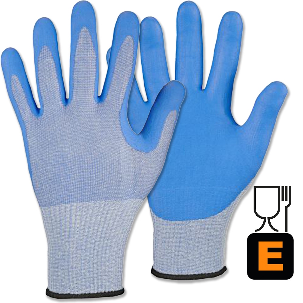 Stronghand 0843 ANCHORAGE Nitrile-coated cut resistant gloves level E