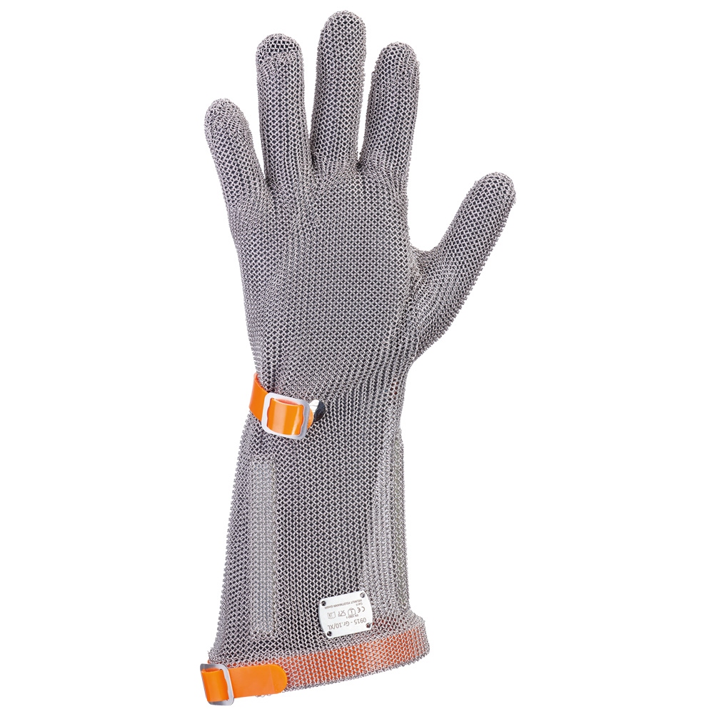 Stronghand 0915 chainmail food gloves 5-fingers ambidextrous