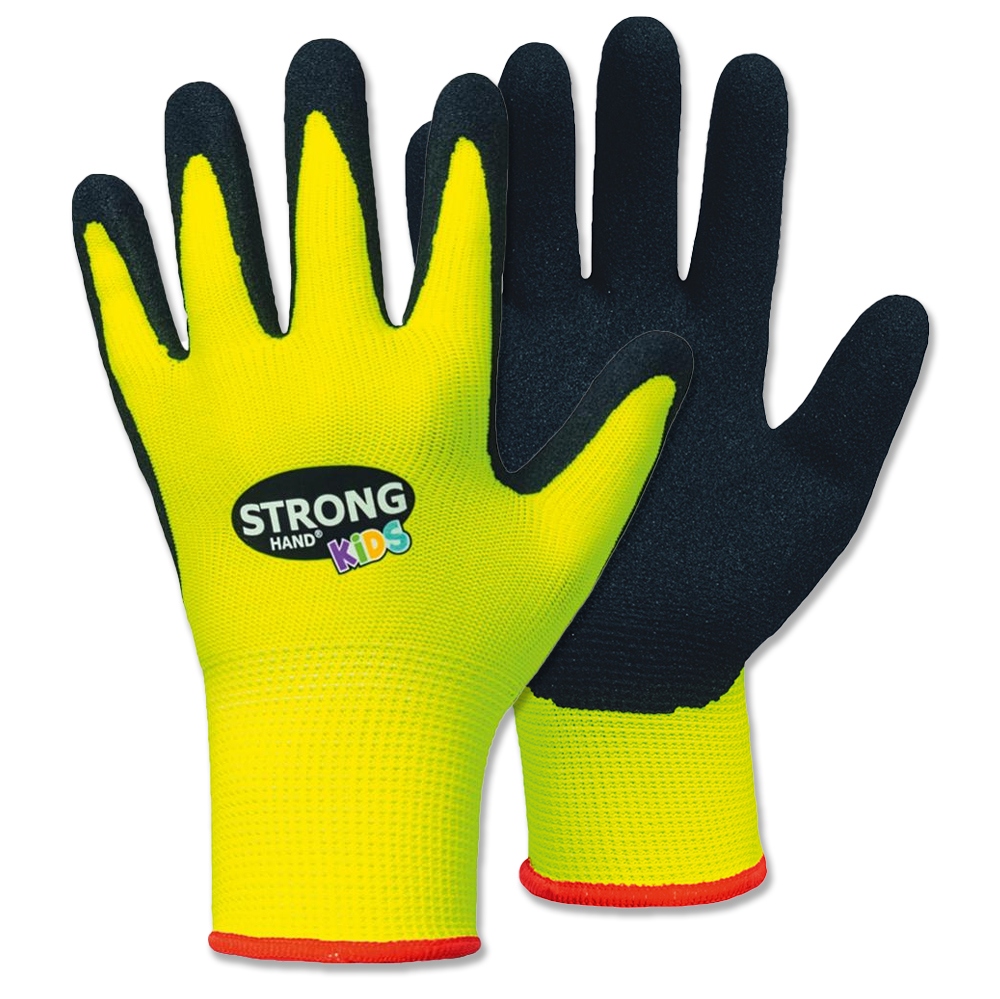 Stronghand 0950 LITTLE FERRY Nitrile-coated Kids Work Gloves 3-5