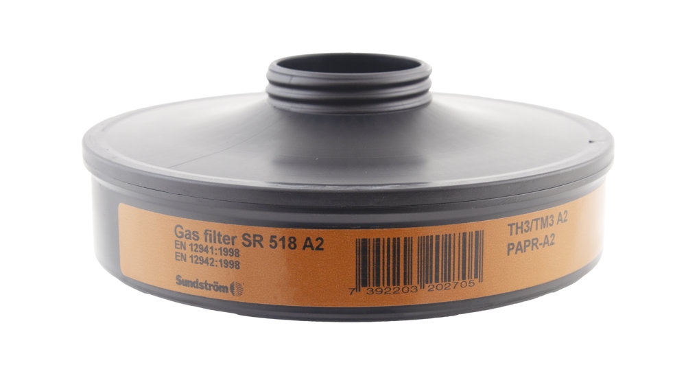 Sundström SR518 Gas filter A2 for the respirators SR500 / SR500EX