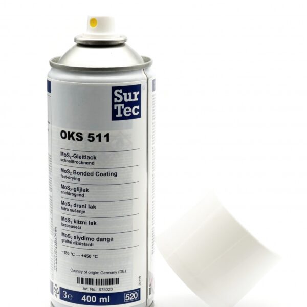 OKS 511 Dry film MoS2 lubricant fast-drying 400ml spray
