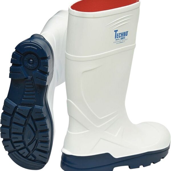 Techno Troya Boots PU-Safety boots white lightweight S4 SRC 36-49