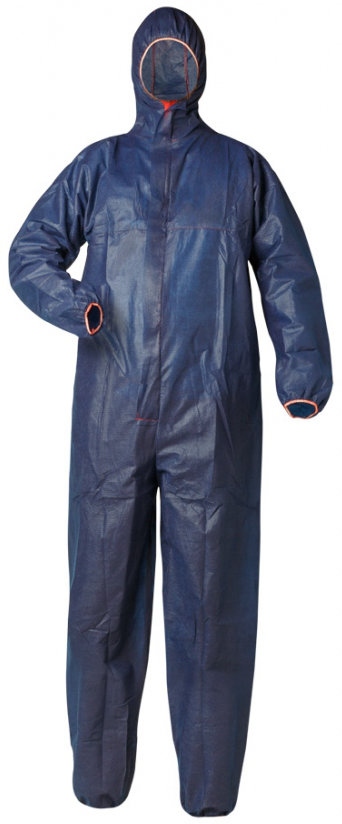 Disposable PP-overall blue cat 1; Tector 2911 MOABIT