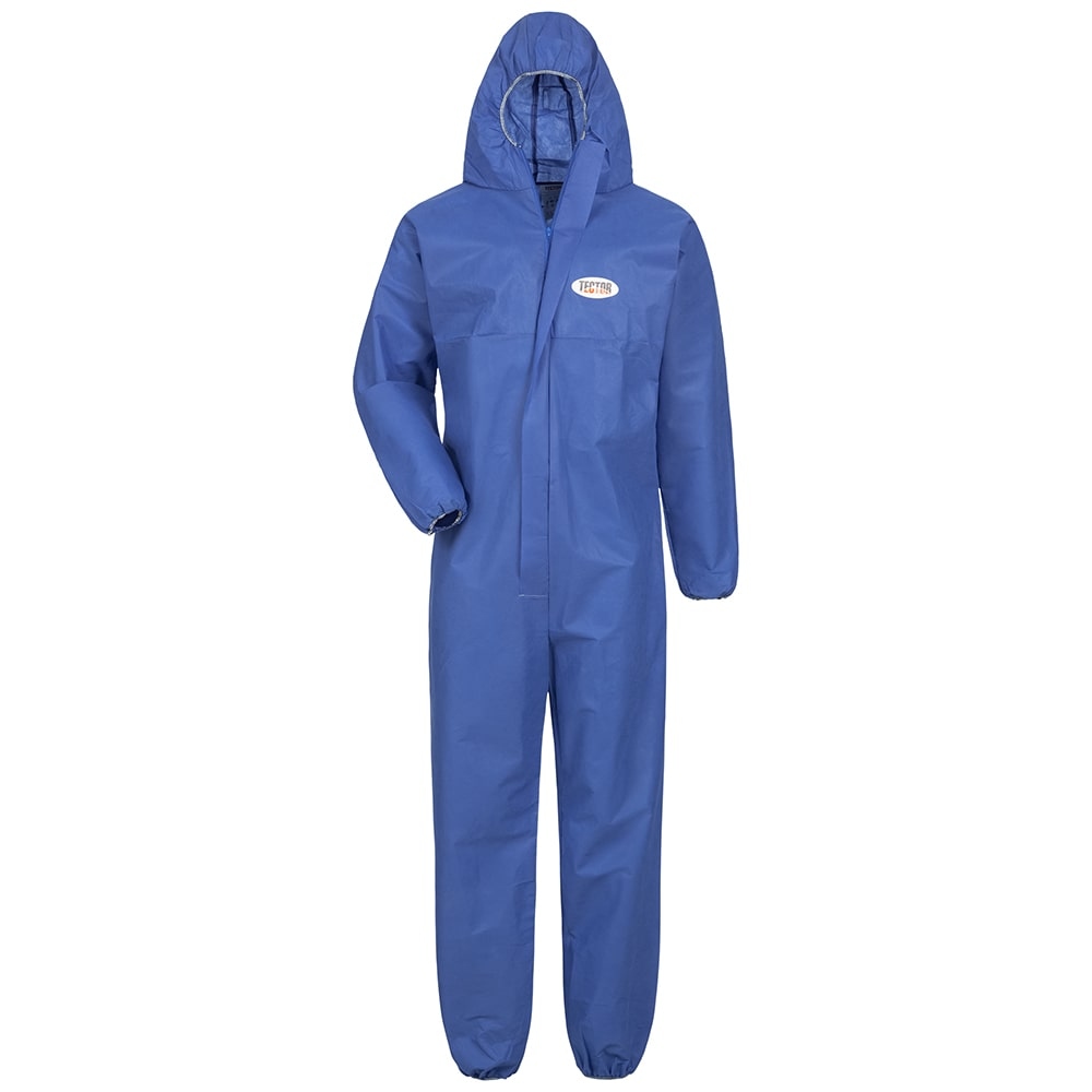 Tector 2918 SMS Blue Chemical protective overall Cat.3 Typ 5/6