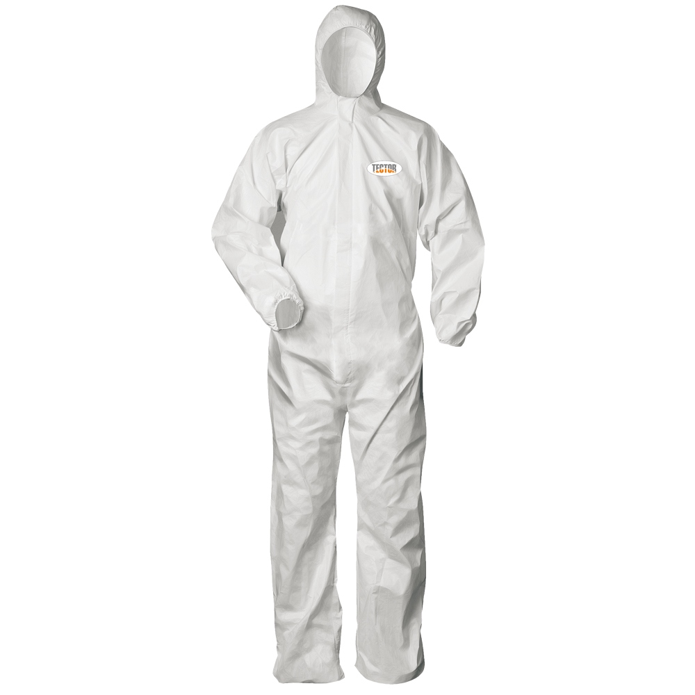 Tector 2960 MICRO Chemical protective overall Cat 3 Type 5B/6B white