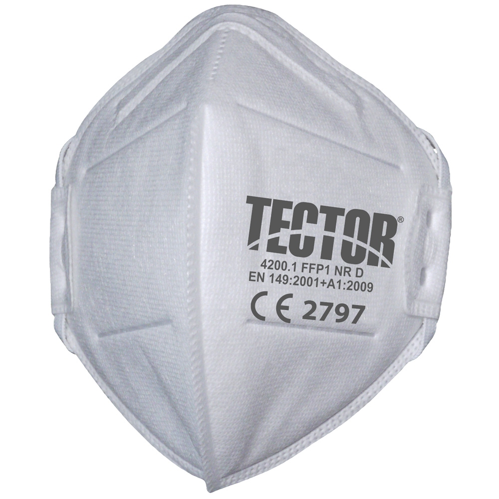 Tector 4200 particulate matter folded mask FFP1 EN 149:2001 + A1:2009