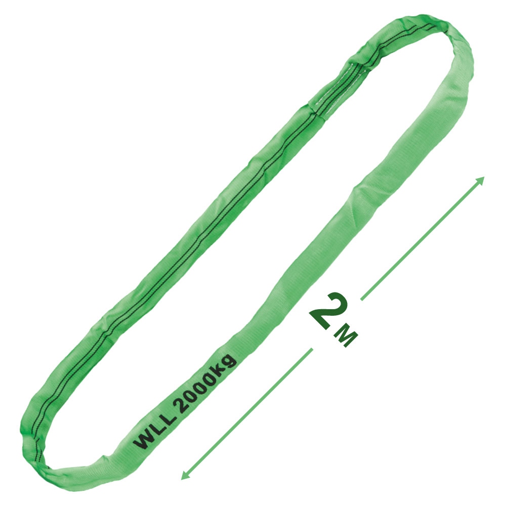 Tector 84522 Round Sling green 2000kg - 2m