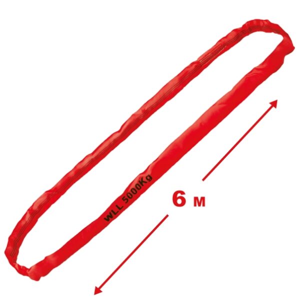 Tector 84528 Round Sling red 5000kg - 6m
