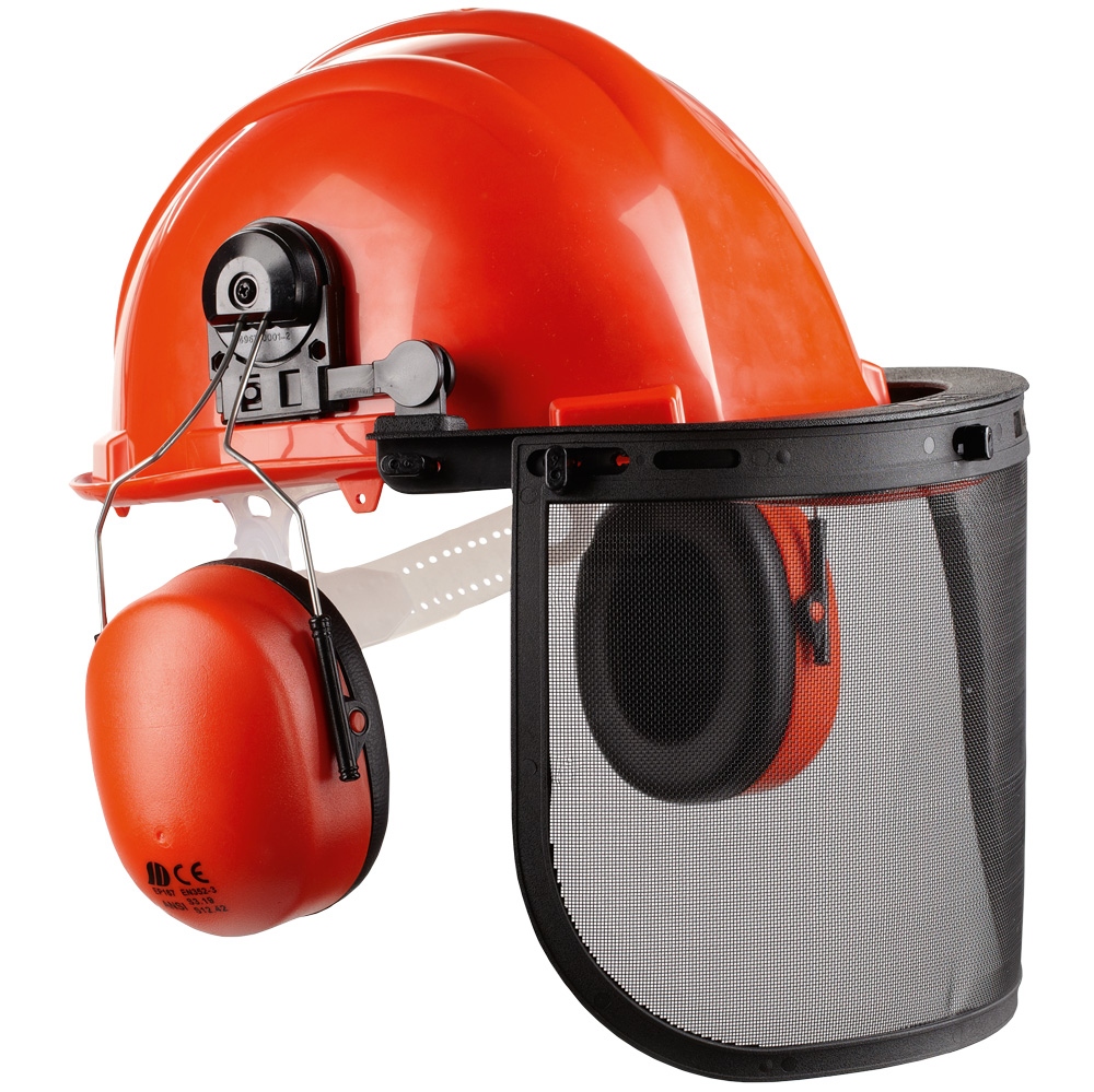 Safety Helmet Set for Forestry work with Hearing and face Protection