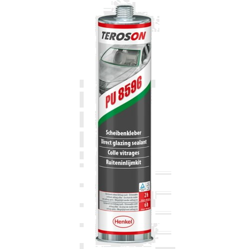 Henkel Teroson PU 8596 CR Silicone Sealant - Black - 310 ml