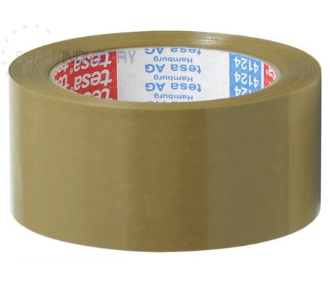 Tesa 4124 Packaging Tape, Pvc, Brown 50mm x 66m