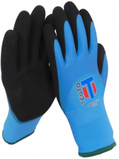 Teuto® ArcticFlex Cold & moisture resistant latex work gloves 7-11