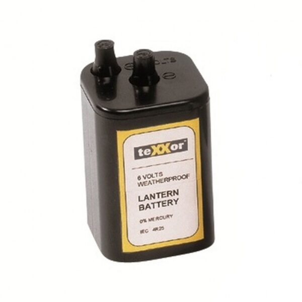 Texxor 3600 Block battery 4R25 6V