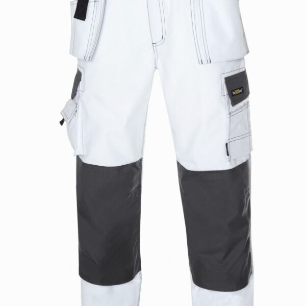 Texxor 4314 PANAMA Canvas working pants white/grey 270g/m²