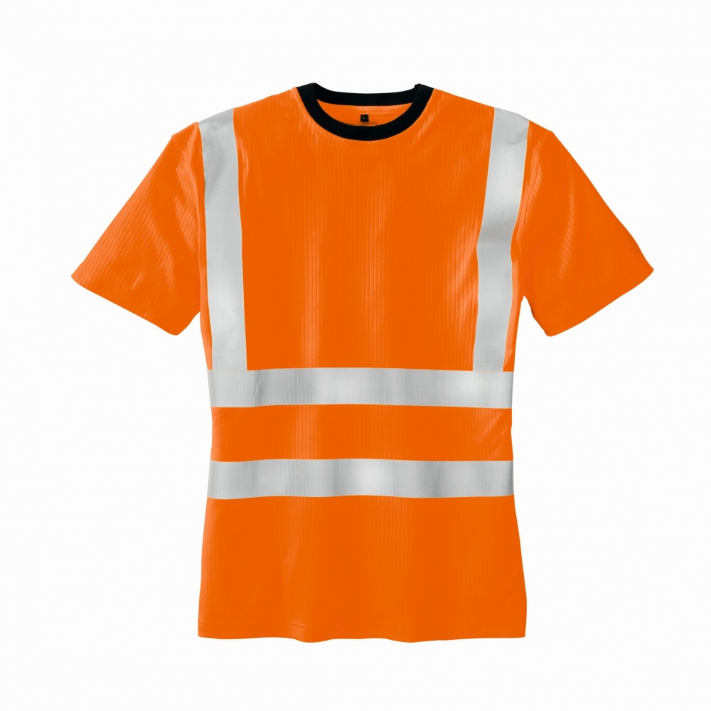 Modern look High visibility T-Shirt Orange S-3XL SteXXor® 7009 HOOGE