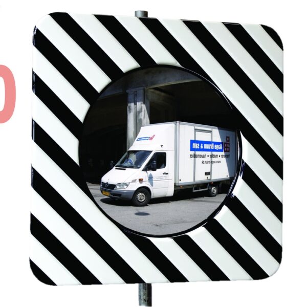 Dancop TM-F French Traffic mirror polycarbonate  ø60cm