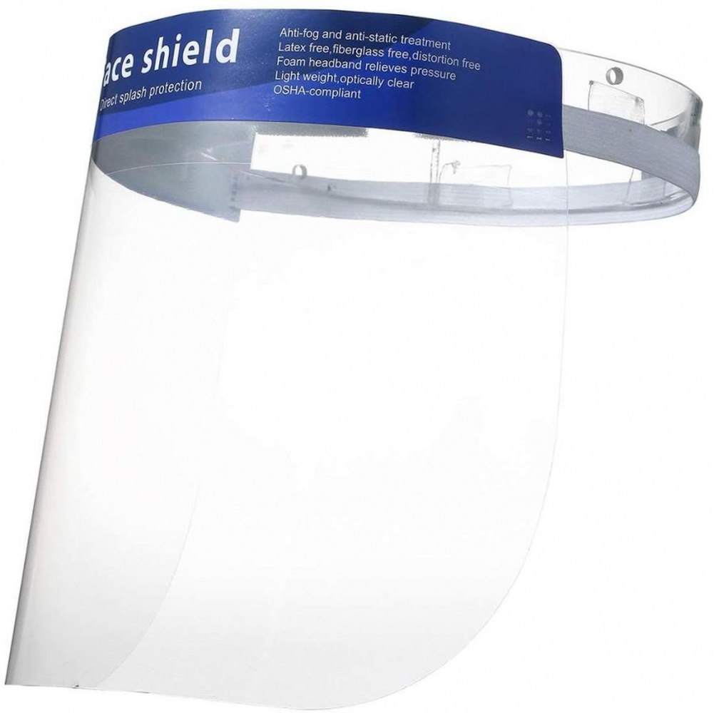 Faceshield Face protection shield, direct splash protection clear