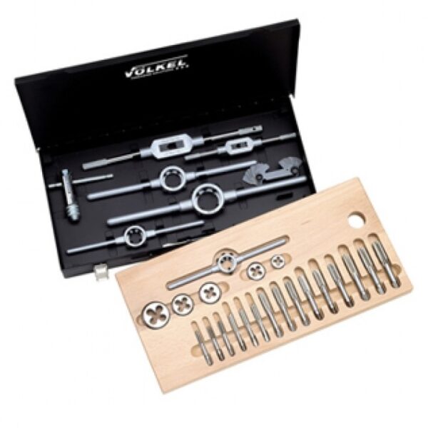 VÖLKEL 48011 Hand taps and round dies M 6x0.75 - M 20x1.5