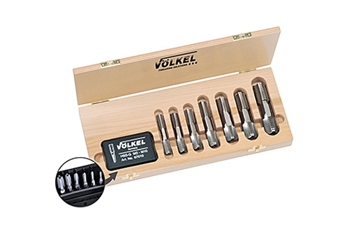 Völkel 48606 HexTap Double ended tap Multi-Drive M 4x0.5 – M 24x1.5