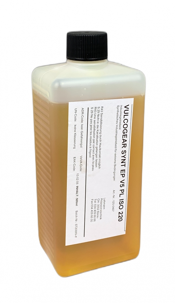VULCOGEAR SYNT EP V5 PL ISO220 Synthetic Lubricating grease 500ml