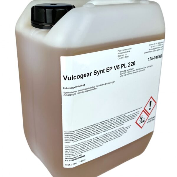 VULCOGEAR SYNT EP V5 PL ISO220 Full Synthetic Lubricating grease 5l