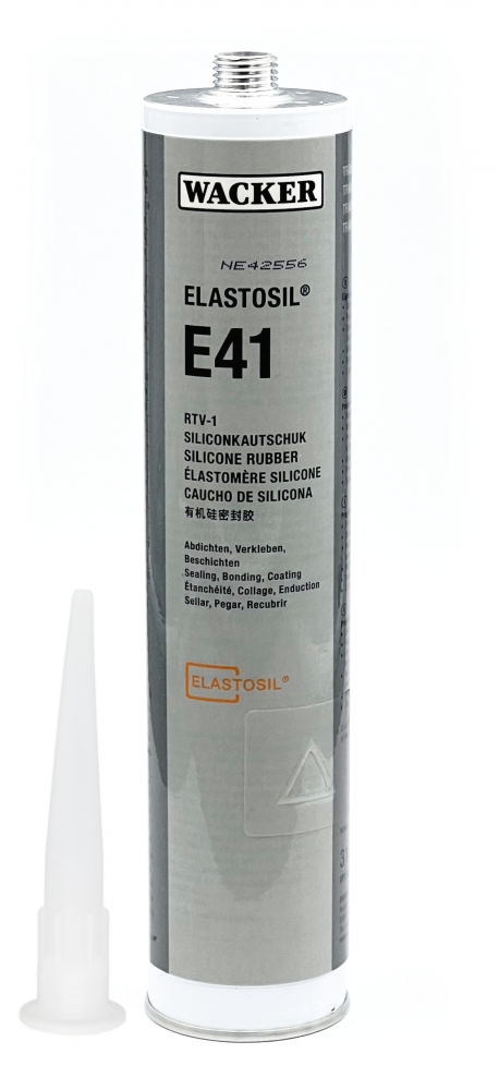 Wacker Elastosil E41 Silicone Rubber RTV-1 transparent 310ml