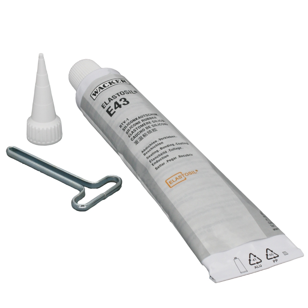 Wacker Elastosil E43 Silicone Rubber RTV-1 transparent 90ml tube