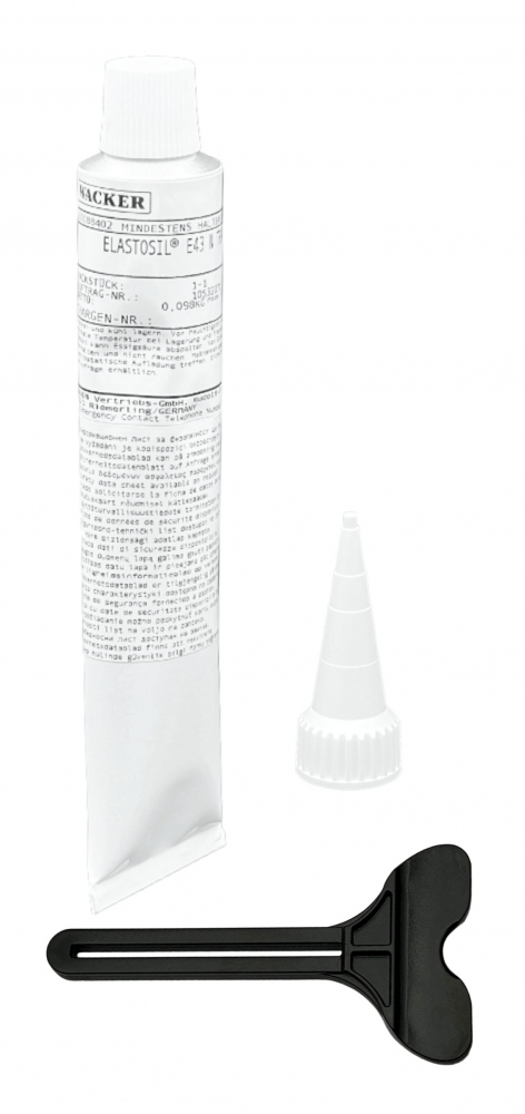 Wacker Elastosil E43 N Silicone rubber RTV-1 for food industry 90ml