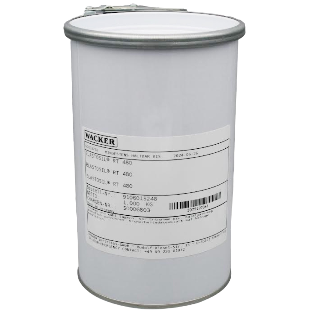 Wacker Elastosil RT 480 Room temperature curing silicone rubber 1kg