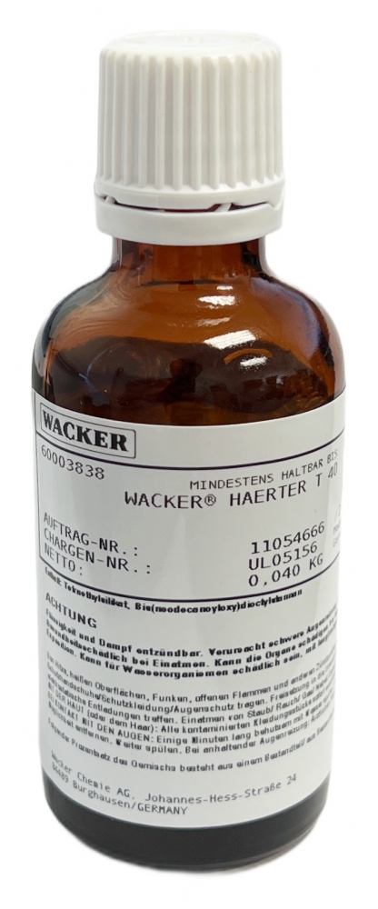 Wacker T40 Hardener for RTV-2 silicone rubber 40g