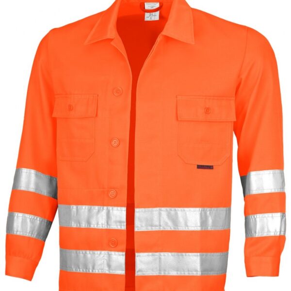 Qualitex Signal 61939W0 Warning protection work jacket orange