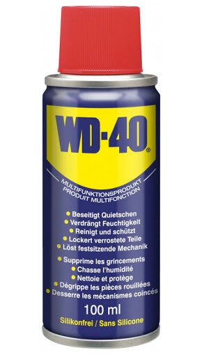 WD-40 Classic Multi-use oil 100ml spray can with extension