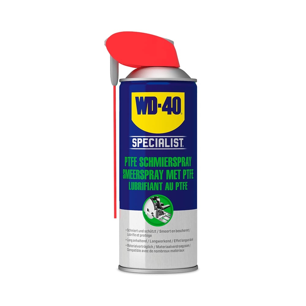 WD-40 Specialist spray can lubricant PTFE 400ml Smart Straw spray