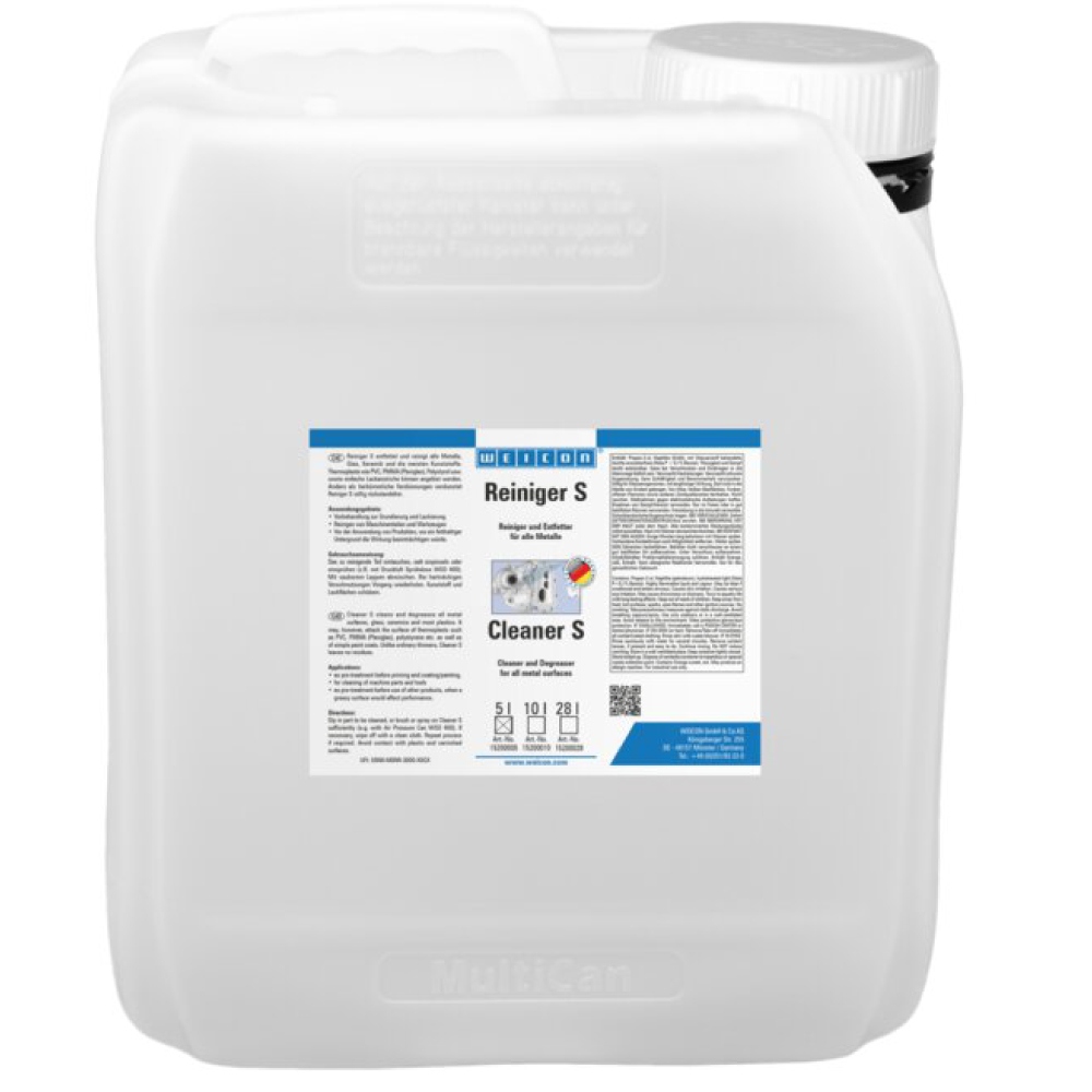 Weicon Cleaner S Special lubricant cleaner for metals and plastics 5L