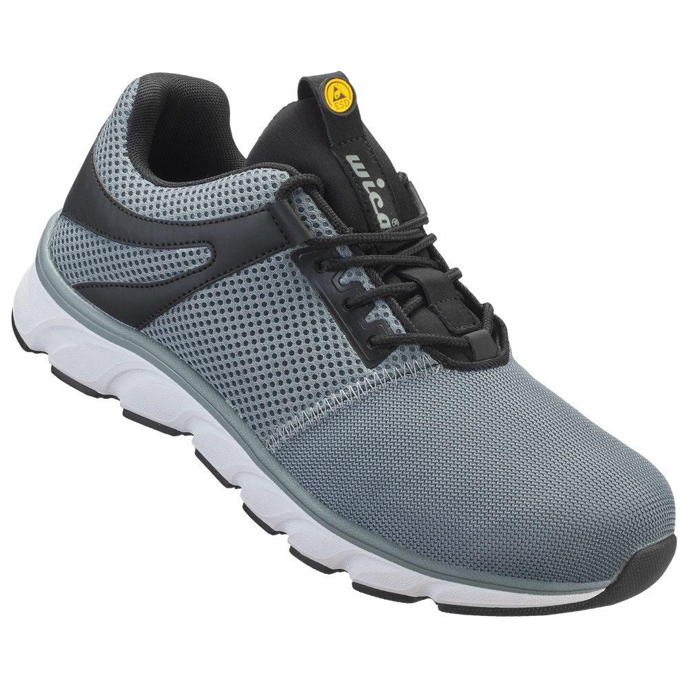 Wica 30330 FINERO sporty safety low shoes ESD S1P grey