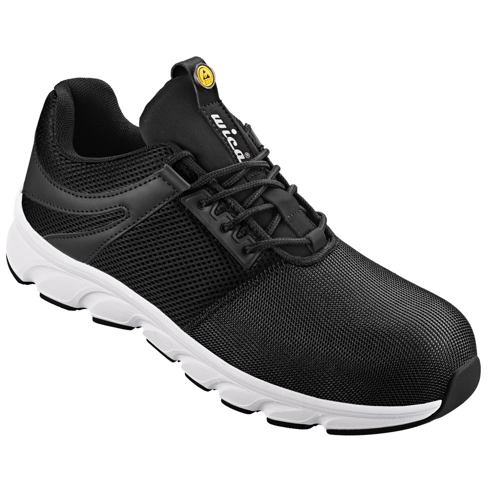 Wica 31540 LANZO sporty safety low shoes ESD S1P black